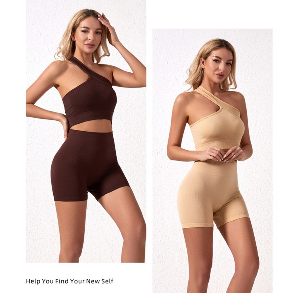 Set da allenamento casual senz - Seamless Ribbed Workout Tank Top recensione e prezzo
