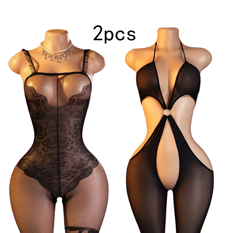 Set da 2 pezzi: body nero sexy - Lingerie recensione e prezzo