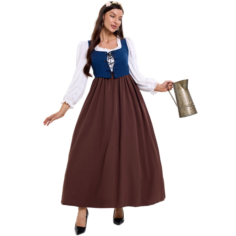 Costume da contadina vintage d - Tops recensione e prezzo