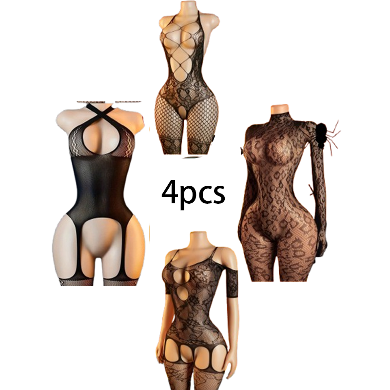 Set di Lingerie Sexy a 4 Pezzi - Lingerie recensione e prezzo