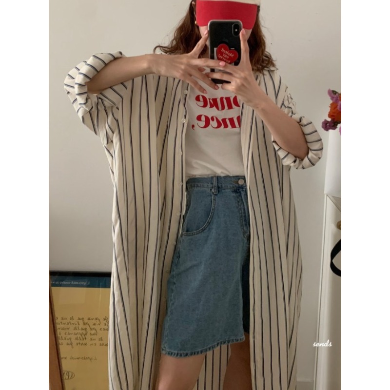 Abito coreano minimalista a ri - Korean Style A Line Shirt Dress recensione e prezzo