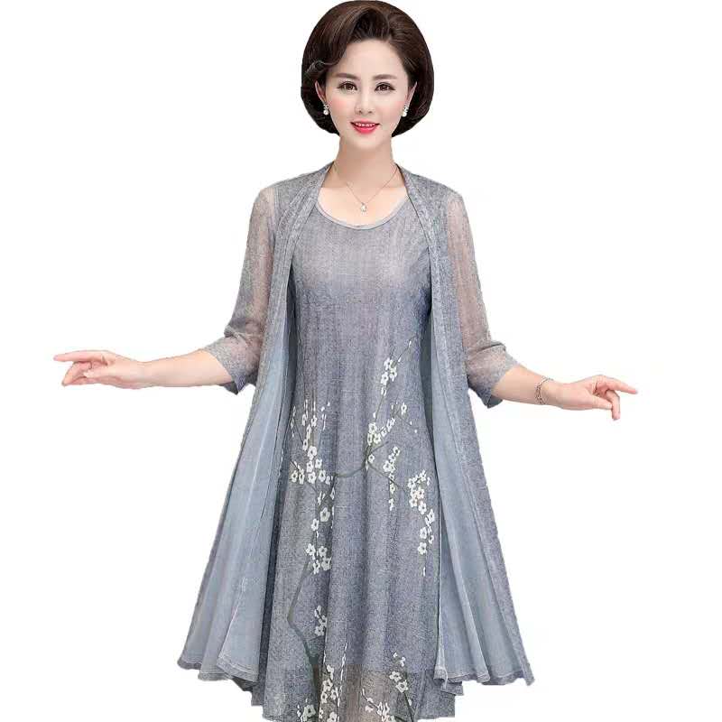 set estivo in cotone e lino da - French Vintage Floral Midi Dress recensione e prezzo